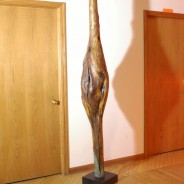 Burl Wood Sculpture