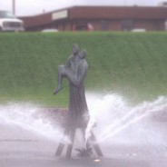Care Giver Outdoor Bronze Sculpture