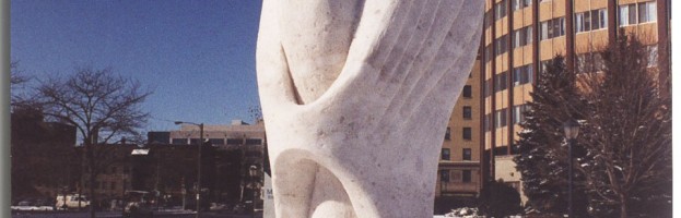 Dove Snow Sculpture